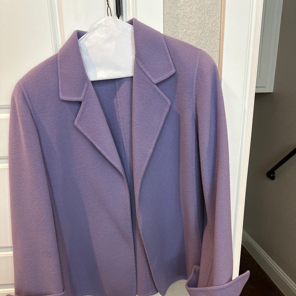 Lilac Wool Blazer